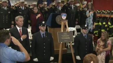 Glendale remembers FDNY hero with plaque, street co-naming
