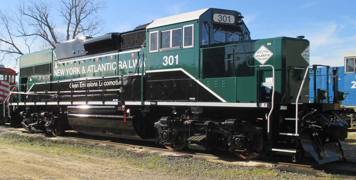 Residents off a stretch of Otto Road backing up to a rail yard may be getting some relief from fumes and noise with the procurement of modern engines.
