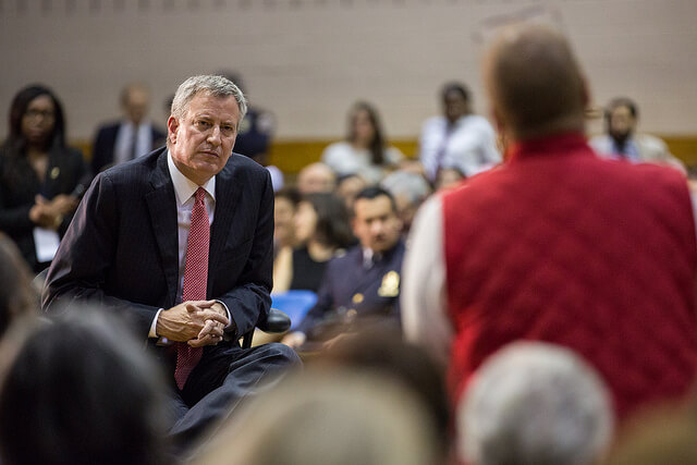 Mayor Bill de Blasio will hold "City Hall in Your Borough" in Queens on Oct. 22-26.