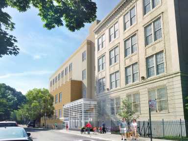 PS 144Q Addition Juno Street View med