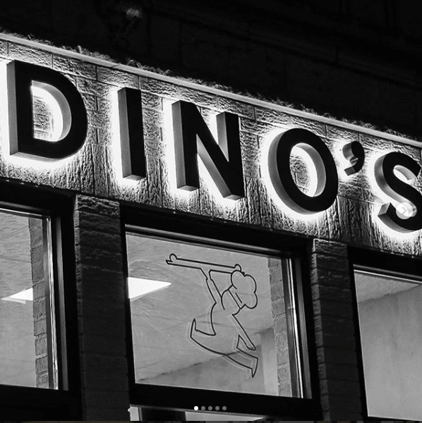Photo via Dino’s Instagram Dino’s_pizzeria