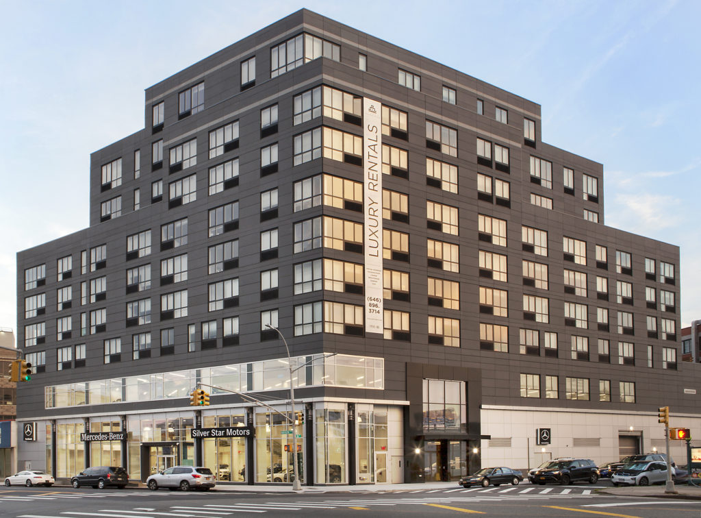 Long Island City’s newest building features luxury cars and luxury