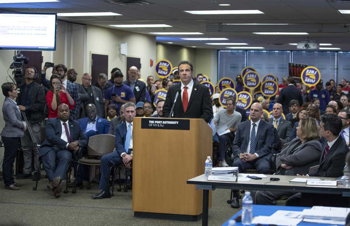 Airport workers celebrate minimum wage increase