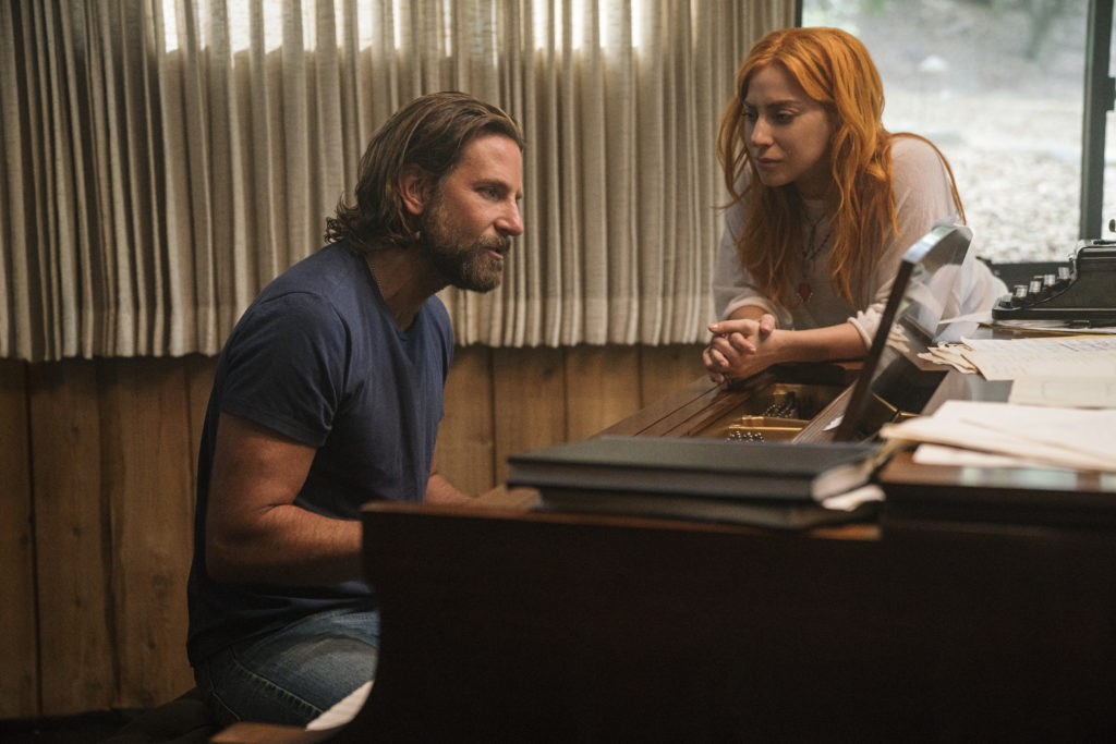 Bradley Cooper and Lady Gaga in "A Star is Born" (Photo courtesy of Warner Bros. Pictures/Clay Enos)