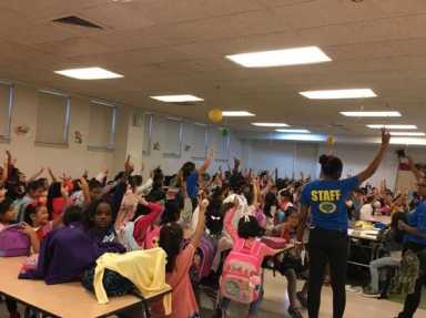 Girls sign up to join Pack 13 Cub Scouts in Elmhurst