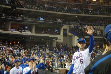 Mets bid farewell to David Wright