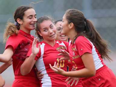 Forest Hills girls soccer defeats John Bowne