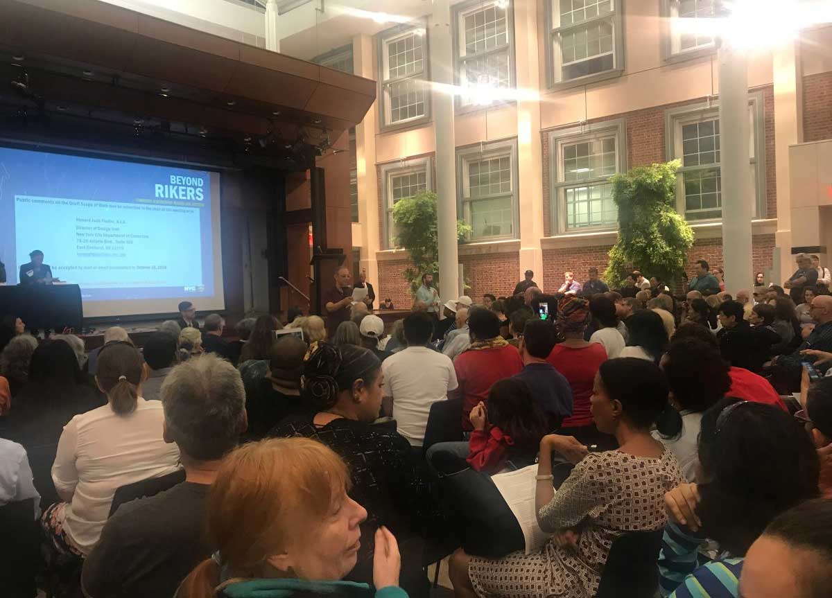 Kew Gardens residents oppose city’s plan to close Rikers Island