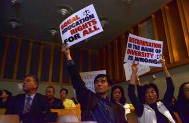 Queens parents express outrage at mayor’s plan to end SHSAT