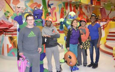 Halloween comes early at St. Mary’s Hospital for Children in Bayside