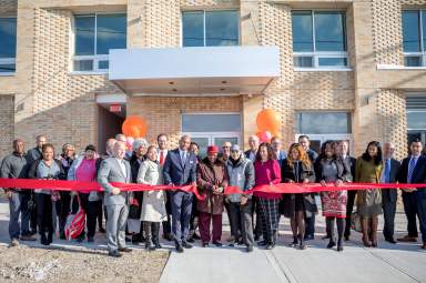 There was a ribbon-cutting in Far Rockaway for fully affordable senior housing building.