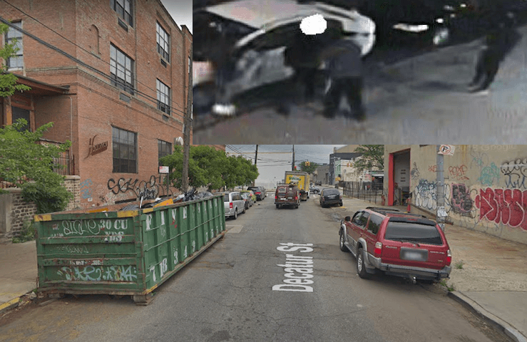 The block of Decatur Street in Ridgewood where a man was robbed at gunpoint on Nov. 6.