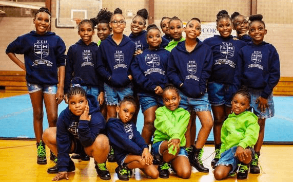The Queens Southside Seahawks cheerleading squad will compete in step and cheer for a national competition.