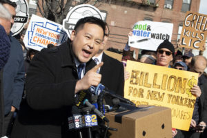 Assemblyman Ron Kim was another Queens representative outraged by Amazon subsidies. 