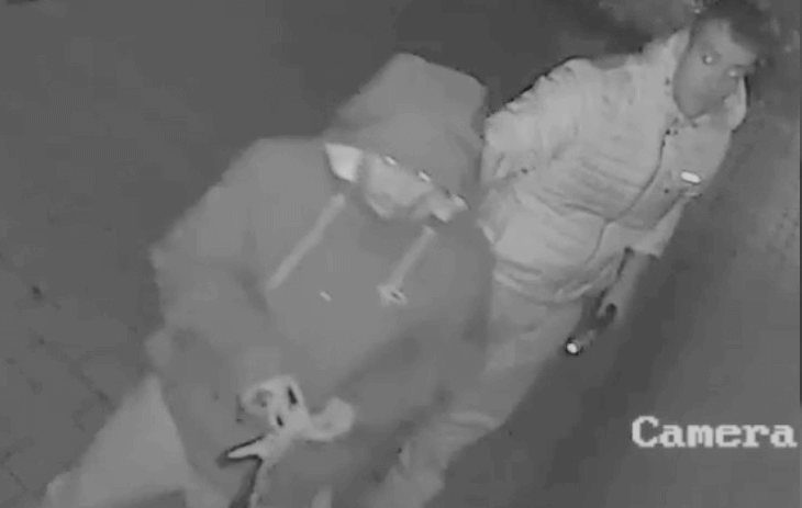 Images of two men wanted for a burglary pattern in the 109th and 111th Precincts.