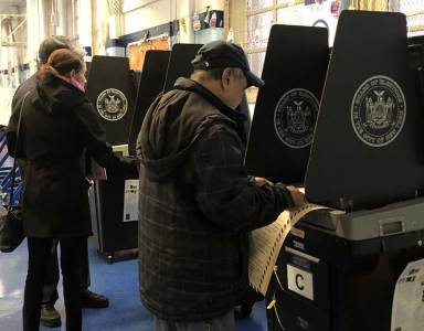 Strong voter turnout on Election Day in Queens