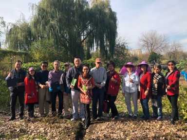 Kim works with Flushing agriculture group to help spread urban farming