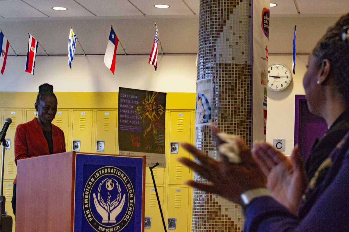 Citywide teen mental health awareness campaign launches at Elmhurst high school
