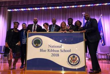 Fresh Meadows school celebrates Blue Ribbon award