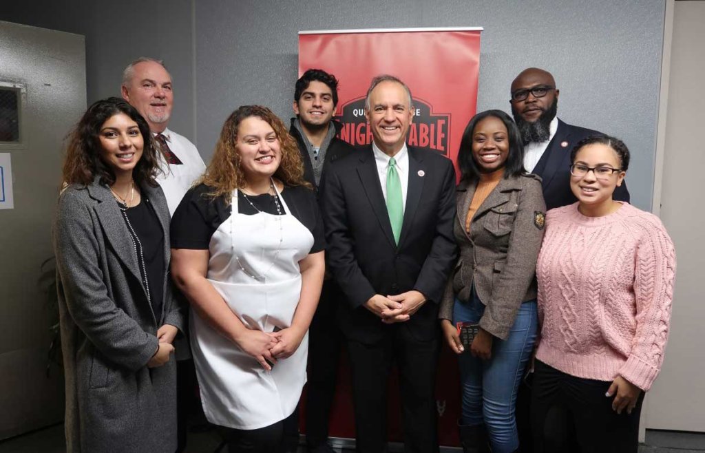 Queens College launches food pantry to support students
