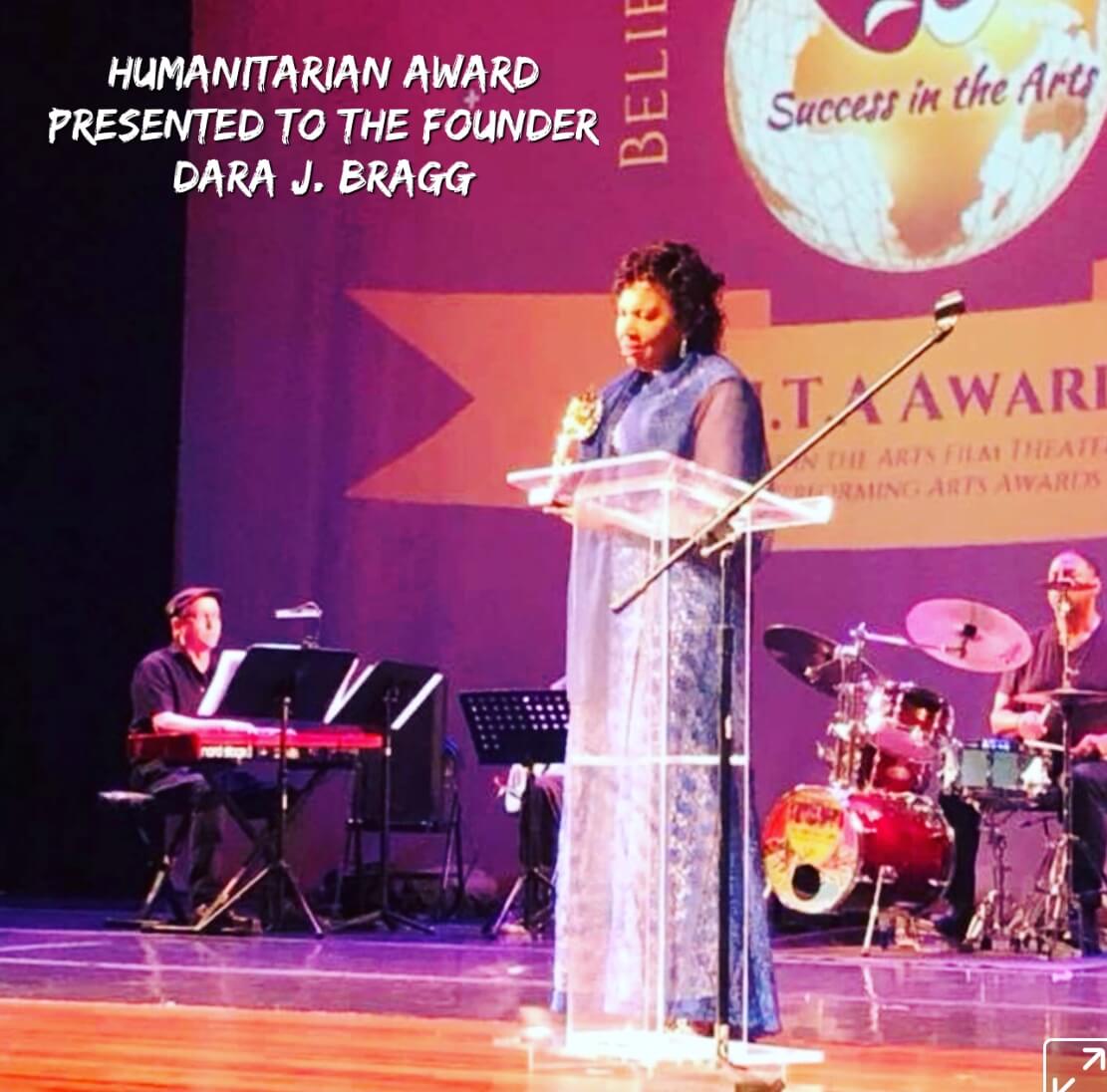 Playwright Dara Bragg wants to create an after-school performing arts program.