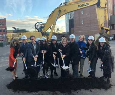 Construction begins on new building for Academy of American Studies in Dutch Kills