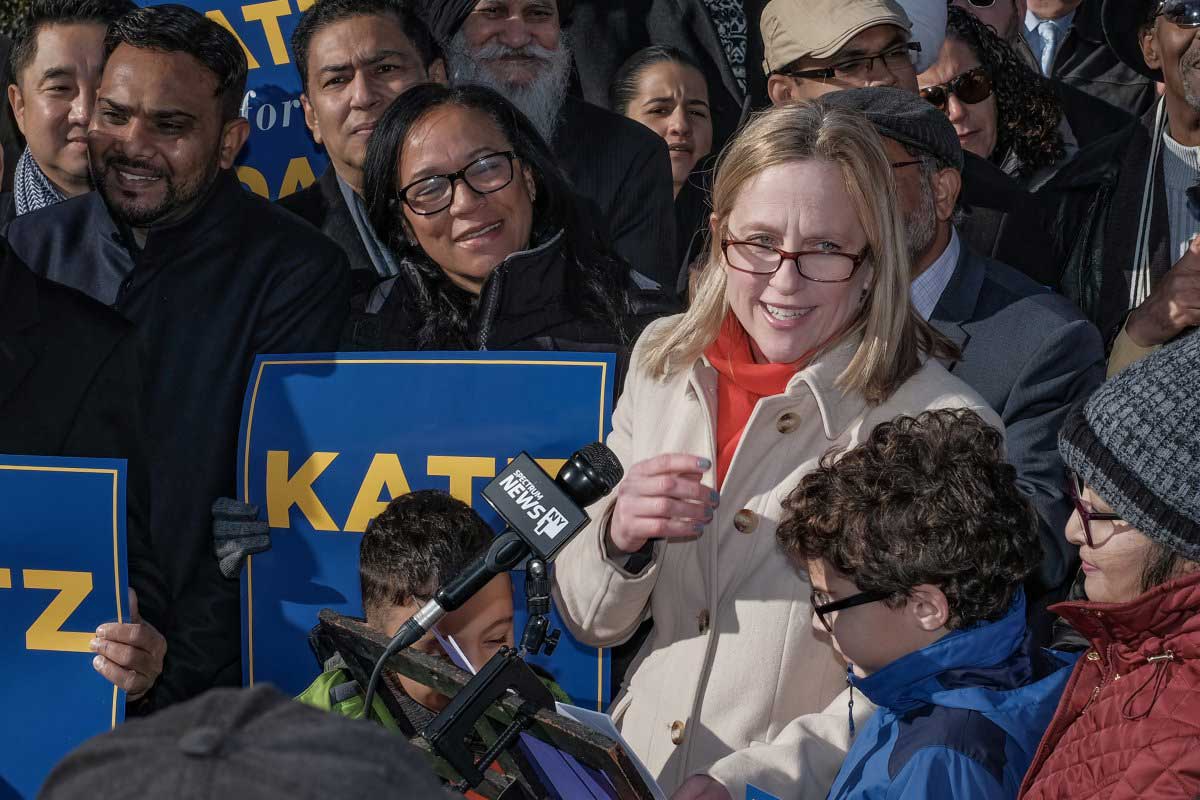 Melinda Katz announced her campaign for Queens District Attorney.