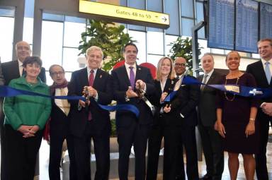 New airport concourse set to open at LaGuardia Airport
