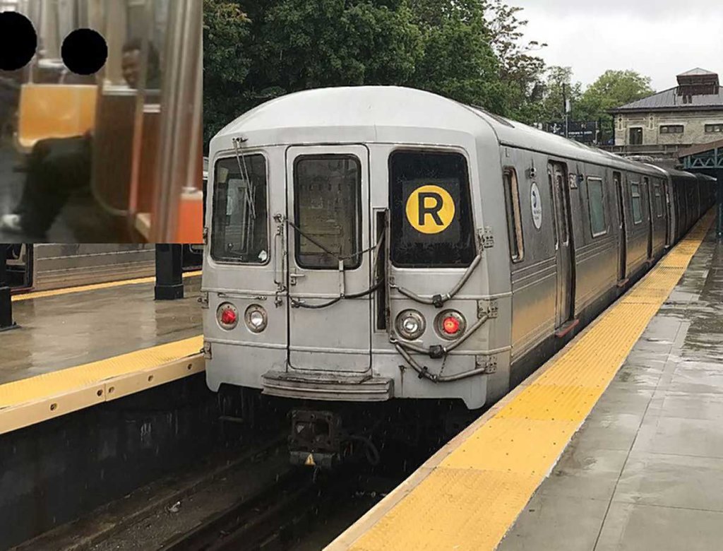 Cops search for suspect who exposed himself on the R train in Elmhurst