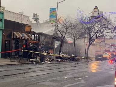 The Sunnyside Shines Business Improvement District is hosting a fundraiser for business owners who lost everything in the five-alarm inferno on Queens Boulevard near 45th Street on Dec. 13.