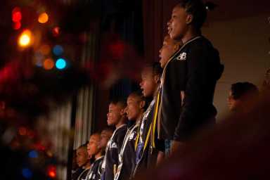 Haitian and American students connect through music at Astoria middle school