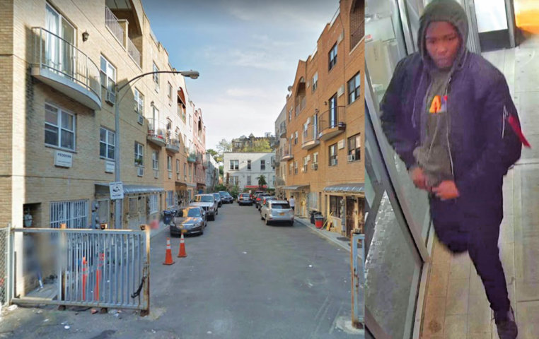 The suspect behind a violent robbery on Dec. 27, 2018 on the dead-end block of Summit Court in Flushing.