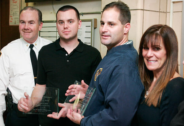 Cops of the month honored at 109th Precinct