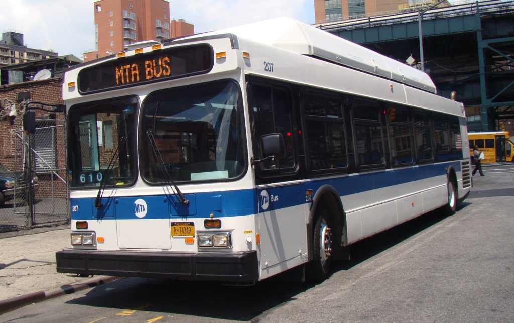 An MTA bus