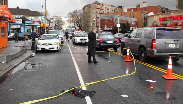 Accident with livery van leaves man hospitalized