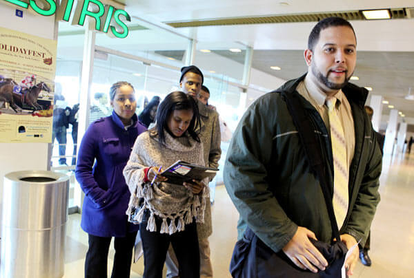 Aqueduct applications far outnumber jobs