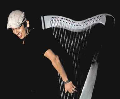 Tugging at his harpstrings