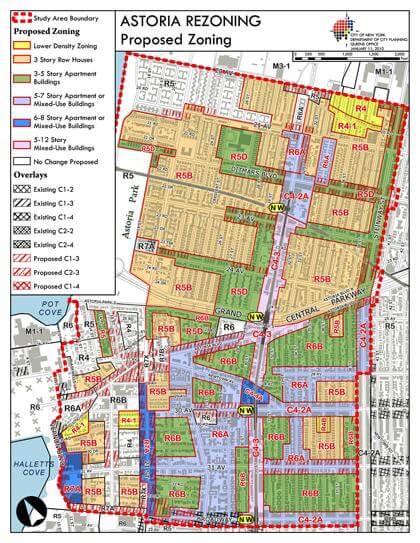 Astoria rezoning public review begins next month