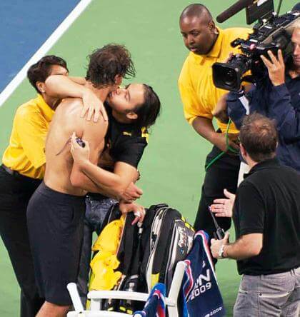 Nadal love fest leads to boro man’s arrest