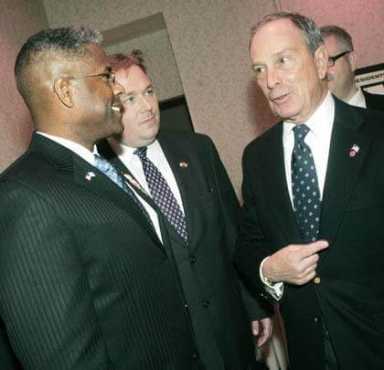 Qns. Vill. GOP hosts Bloomy, toasts Abe