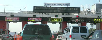 Bridge and tunnel traffic declines in first half of ’09