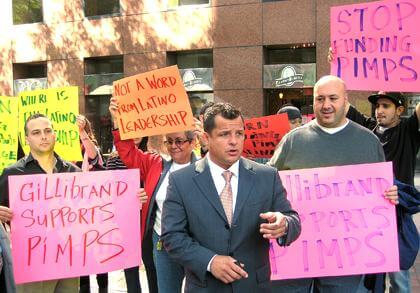Boro Latinos protest support for ACORN