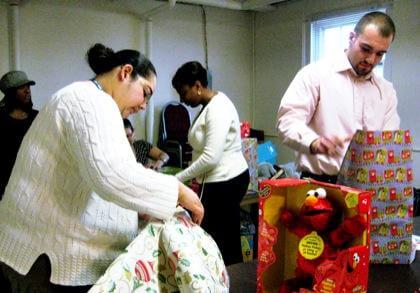 Christmas gifts pour in for kids at Forestdale