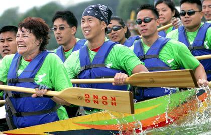 Annual Dragon Boat Festival thrills Flushing Meadows