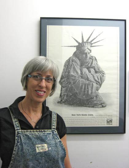 Huddled Statue of Liberty has roots in Long Island City