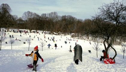 Snowfall breaks record at JFK, blankets NE Queens