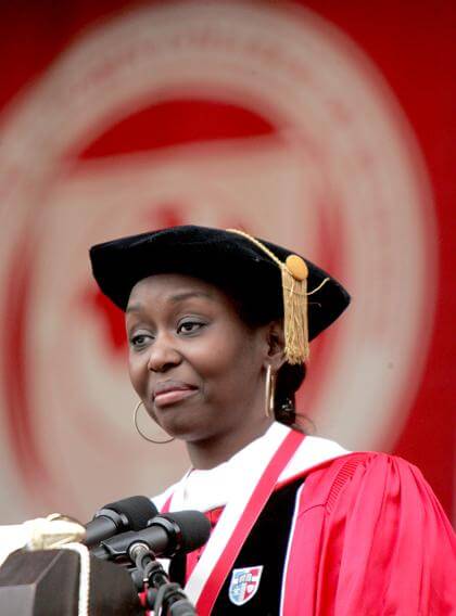 Genocide survivor tells St. John’s graduates to be optimists