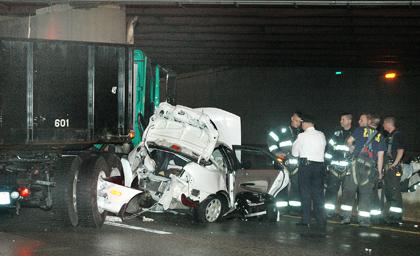 Jamaica man killed on LIE after truck strikes car: Cops
