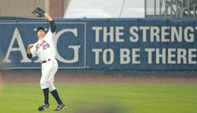 Mets auction off AIG Shea ad sign