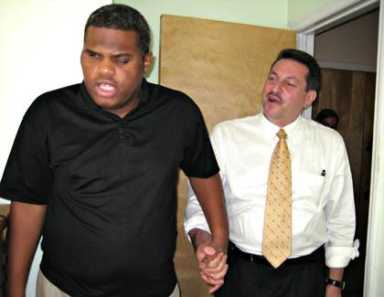 Addabbo visits group home in Forest Hills